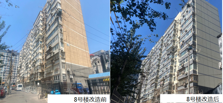 工程掠影:龍?zhí)督值缽V渠門內(nèi)大街6號(hào)樓、8號(hào)樓綜合整治項(xiàng)目